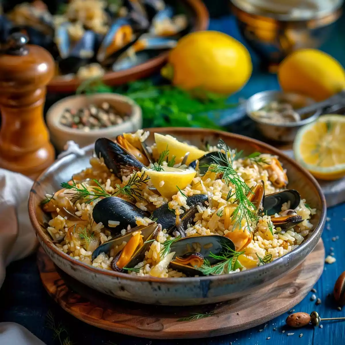 Greek Mussel Pilaf: Simple elegance from Pelion's kitchens