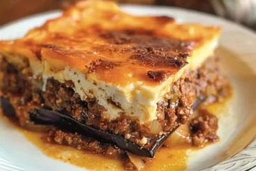 Authentic Greek moussaka recipe: A taste of Mediterranean sunshine