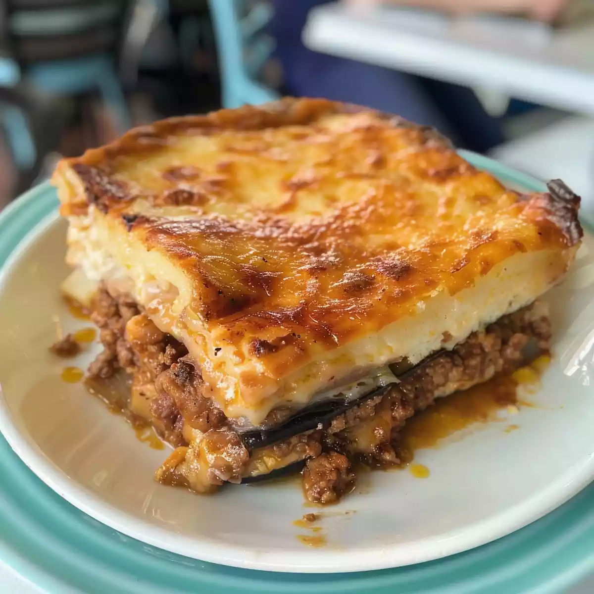 Experience the rich flavors of Greek cuisine with this moussaka