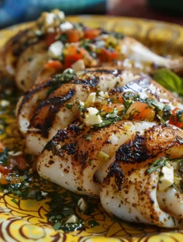 Greek stuffed squid bursting with flavor