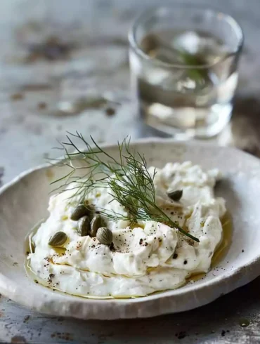 Authentic Greek herring salad recipe from Kea Island