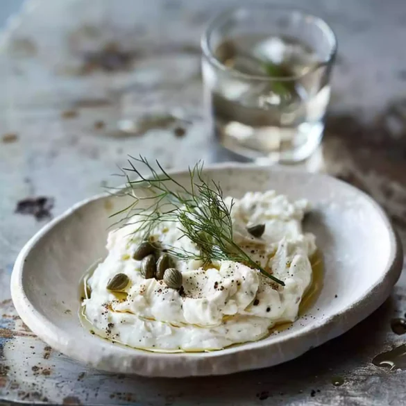 Authentic Greek herring salad recipe from Kea Island