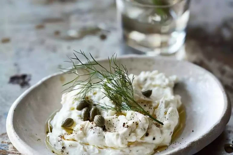 Authentic Greek herring salad recipe from Kea Island