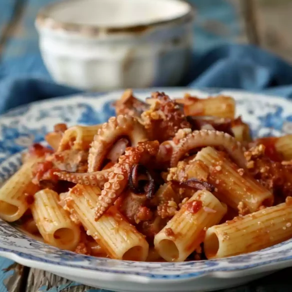 Castellorizo's Octopus with Elbow Macaroni