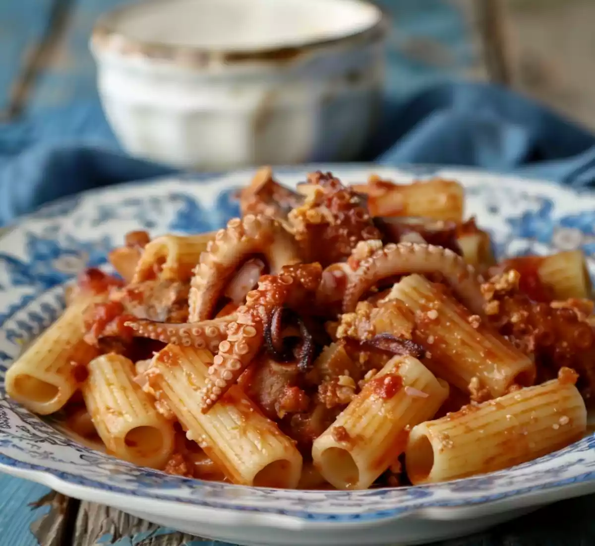 Castellorizo's Octopus with Elbow Macaroni