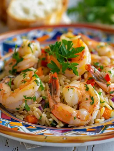 Greek island flavors with Serifos Shrimp Giouvetsi