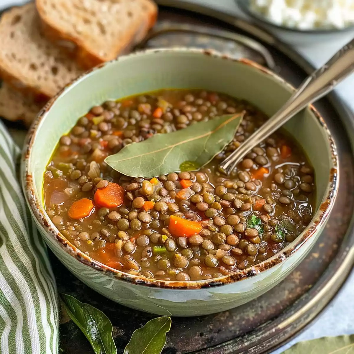 Authentic Greek lentil recipe passed down through generations