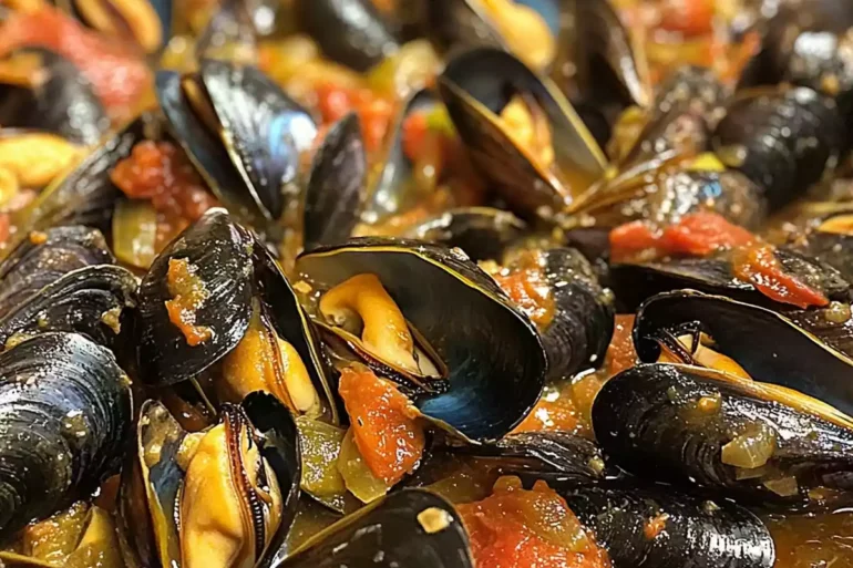 Savor the taste of Greece with Mussels Saganaki recipe